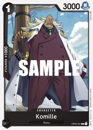 Komille (OP02-097) - Paramount War | Grognard Games