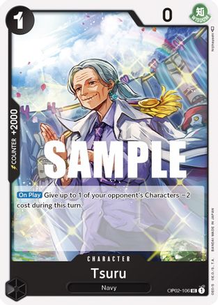 Tsuru (OP02-106) - Paramount War | Grognard Games