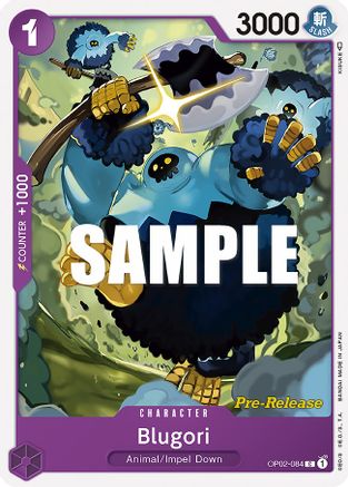 Blugori (OP02-084) - Paramount War Pre-Release Cards | Grognard Games