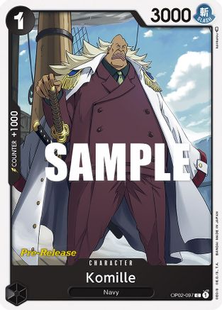 Komille (OP02-097) - Paramount War Pre-Release Cards | Grognard Games