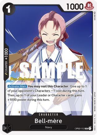 Bell-mere (OP02-112) - Paramount War Pre-Release Cards | Grognard Games