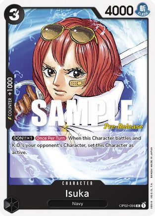 Isuka (OP02-094) - Paramount War Pre-Release Cards | Grognard Games