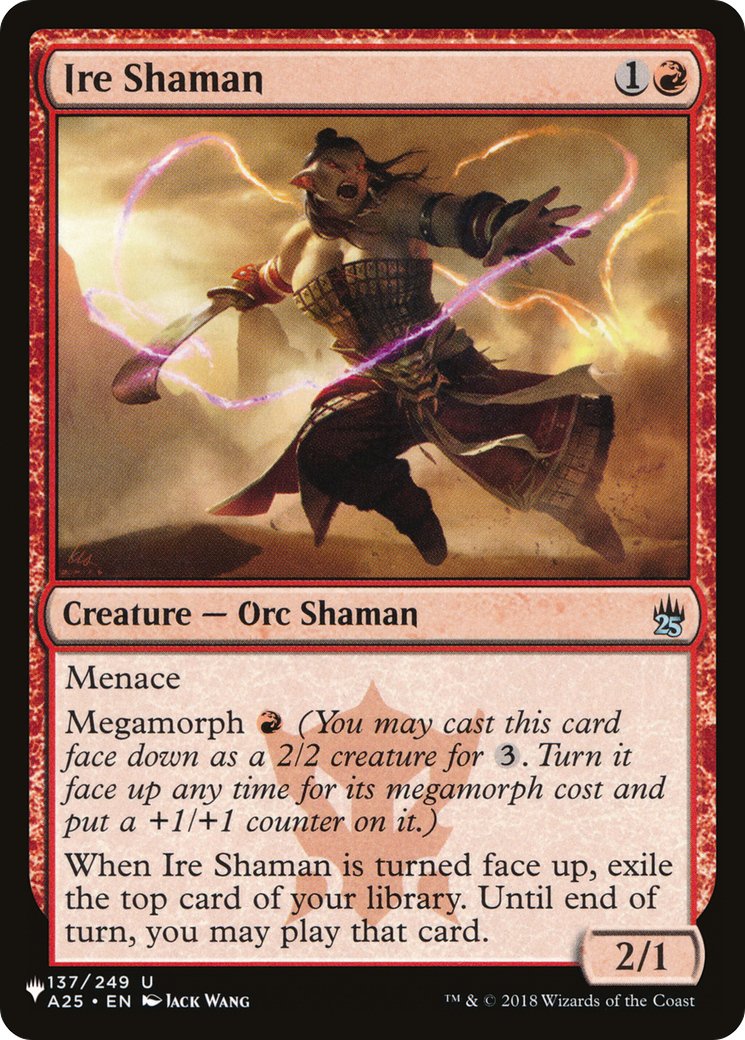 Ire Shaman [The List] | Grognard Games