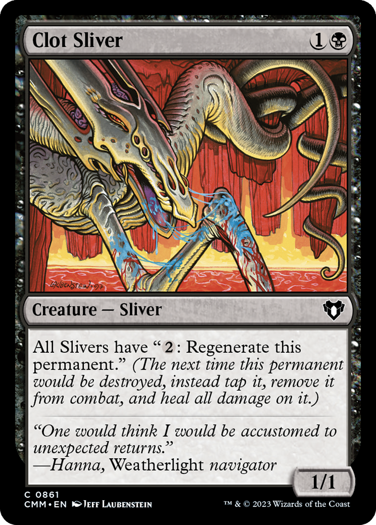 Clot Sliver [Commander Masters] | Grognard Games
