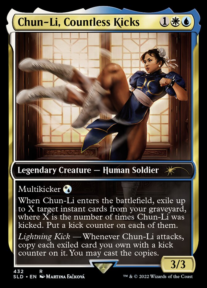 Chun-Li, Countless Kicks [Secret Lair Drop Series] | Grognard Games