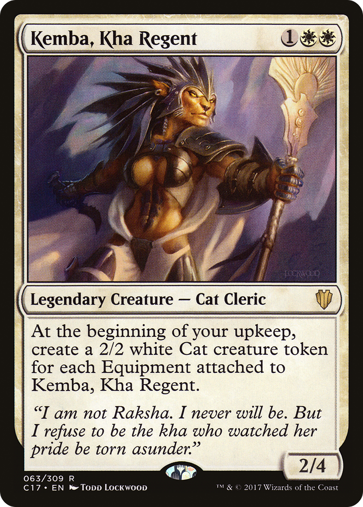 Kemba, Kha Regent [Commander 2017] | Grognard Games