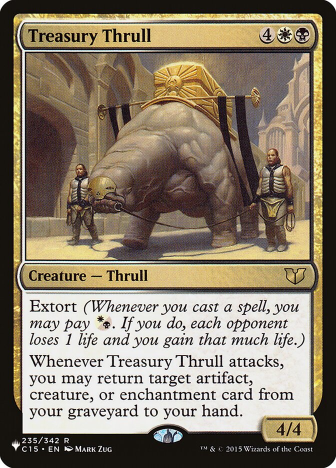 Treasury Thrull [The List] | Grognard Games
