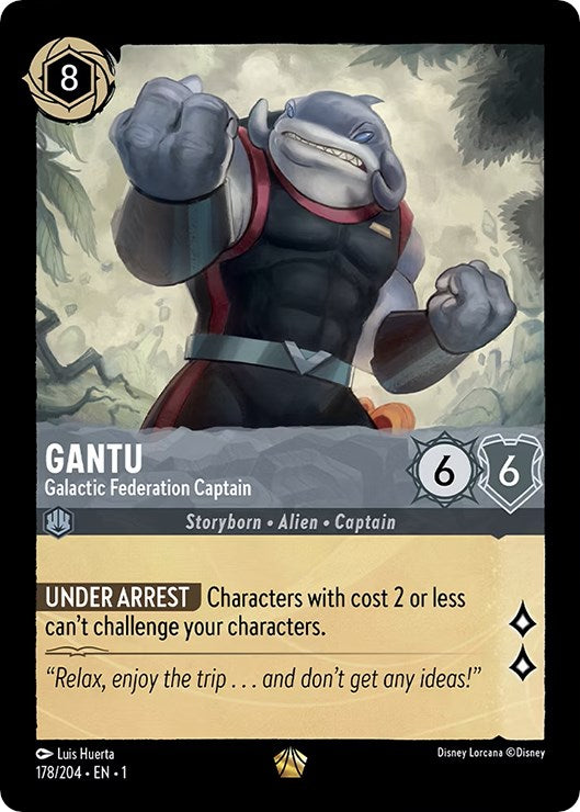 Gantu - Galactic Federation Captain (178/204) [The First Chapter] | Grognard Games