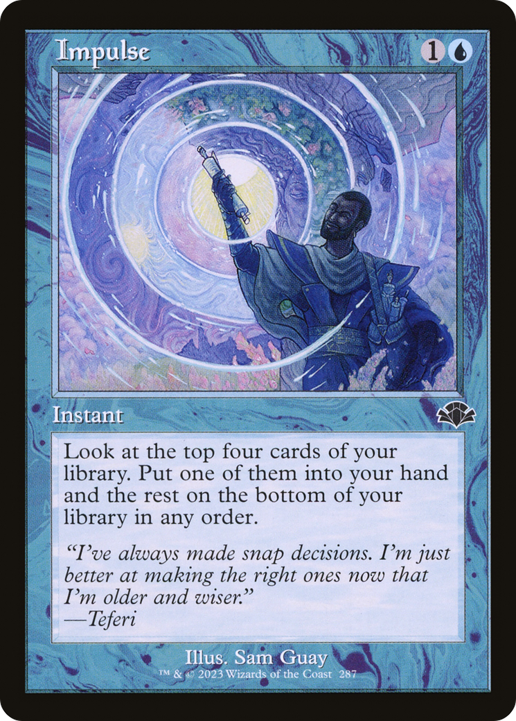 Impulse (Retro) [Dominaria Remastered] | Grognard Games