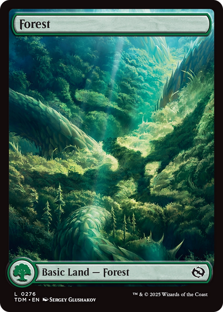 Forest (0276) [Tarkir: Dragonstorm] | Grognard Games