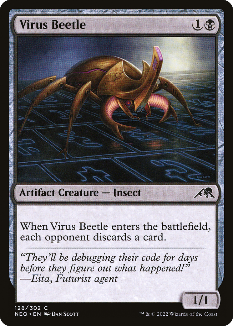 Virus Beetle [Kamigawa: Neon Dynasty] | Grognard Games