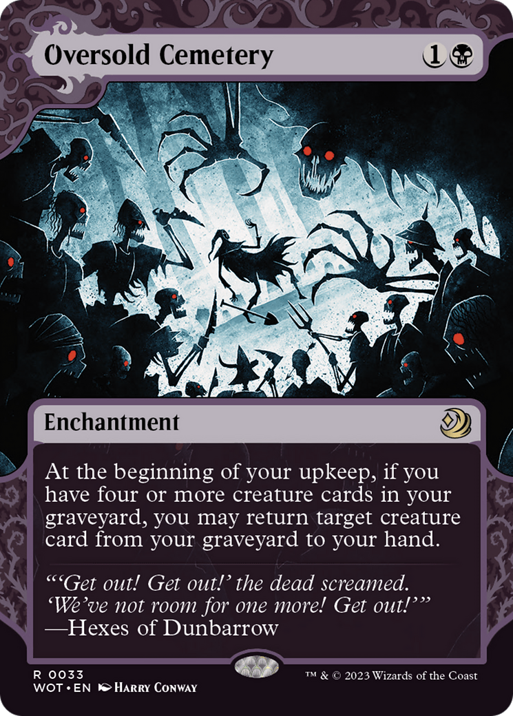 Oversold Cemetery [Wilds of Eldraine: Enchanting Tales] | Grognard Games