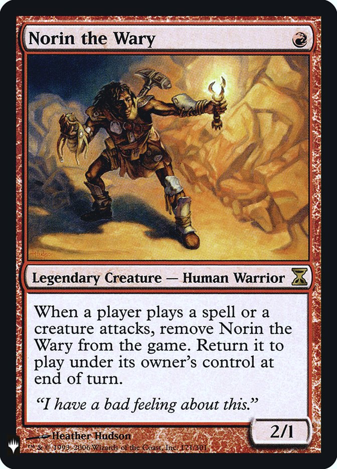 Norin the Wary [Mystery Booster] | Grognard Games