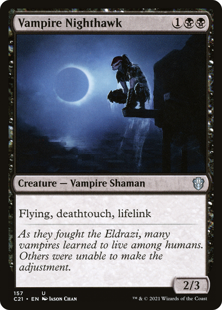 Vampire Nighthawk [Commander 2021] | Grognard Games