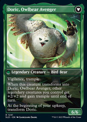 Doric, Nature's Warden // Doric, Owlbear Avenger [Secret Lair Drop Series] | Grognard Games