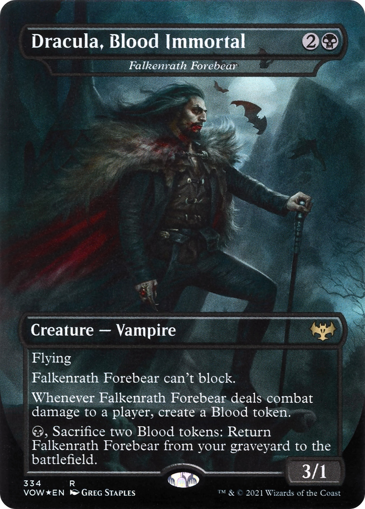 Falkenrath Forebear - Dracula, Blood Immortal [Innistrad: Crimson Vow] | Grognard Games