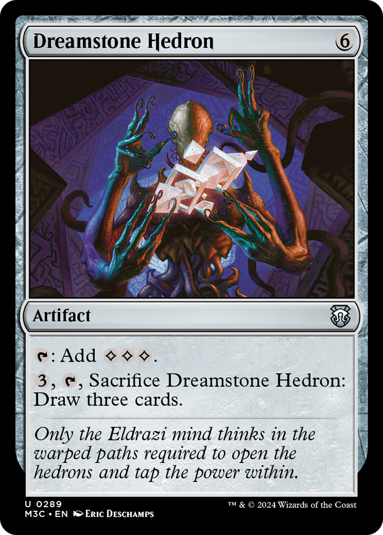 Dreamstone Hedron (Ripple Foil) [Modern Horizons 3 Commander] | Grognard Games