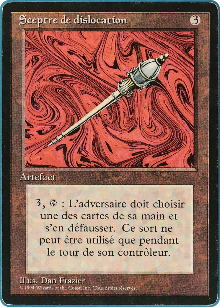 Disrupting Scepter [Foreign Black Border] | Grognard Games