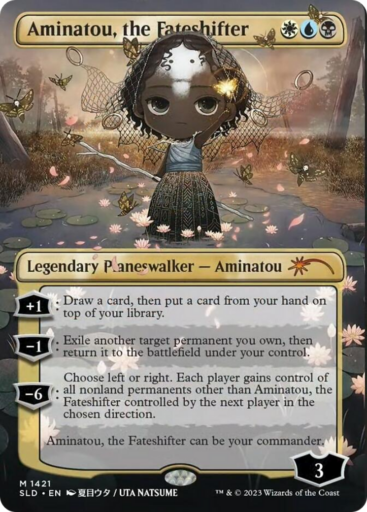 Aminatou, the Fateshifter (Rainbow Foil) [Secret Lair Drop Series] | Grognard Games