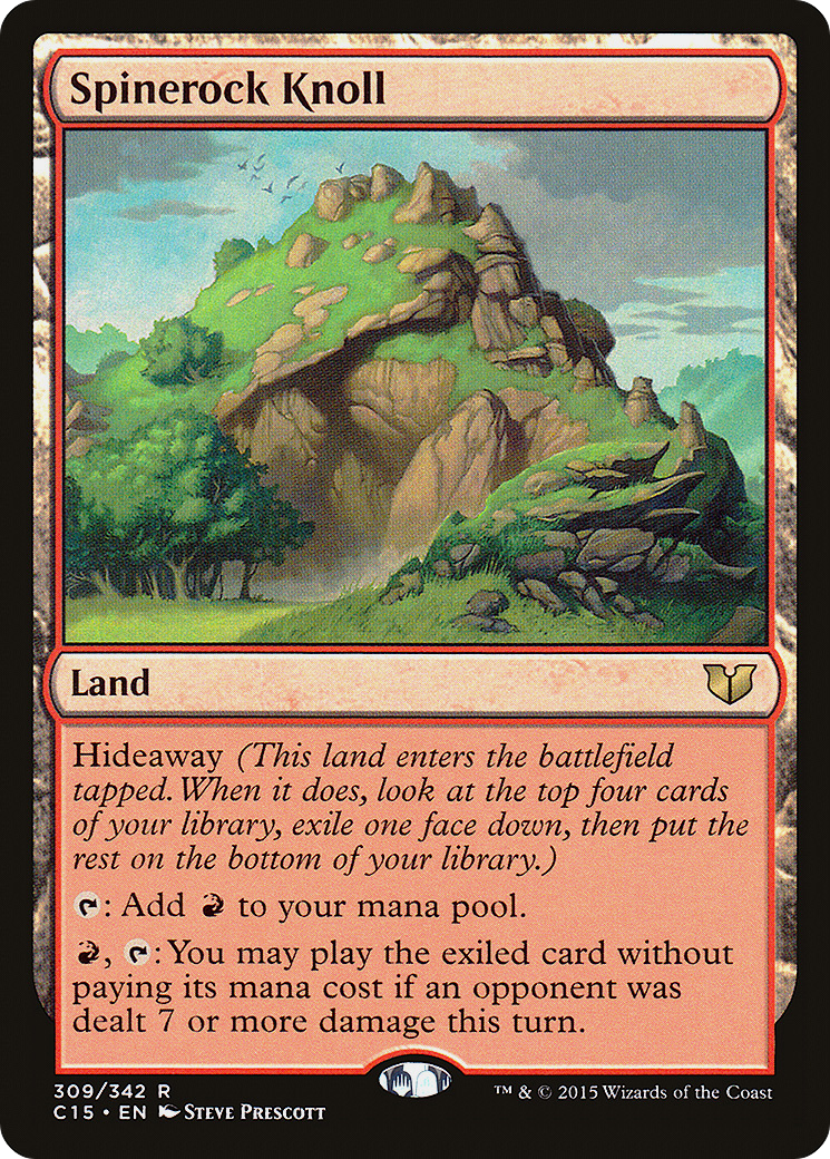 Spinerock Knoll [Commander 2015] | Grognard Games