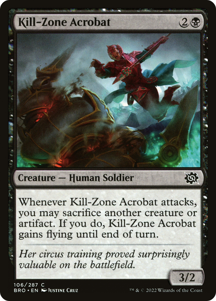 Kill-Zone Acrobat [The Brothers' War] | Grognard Games