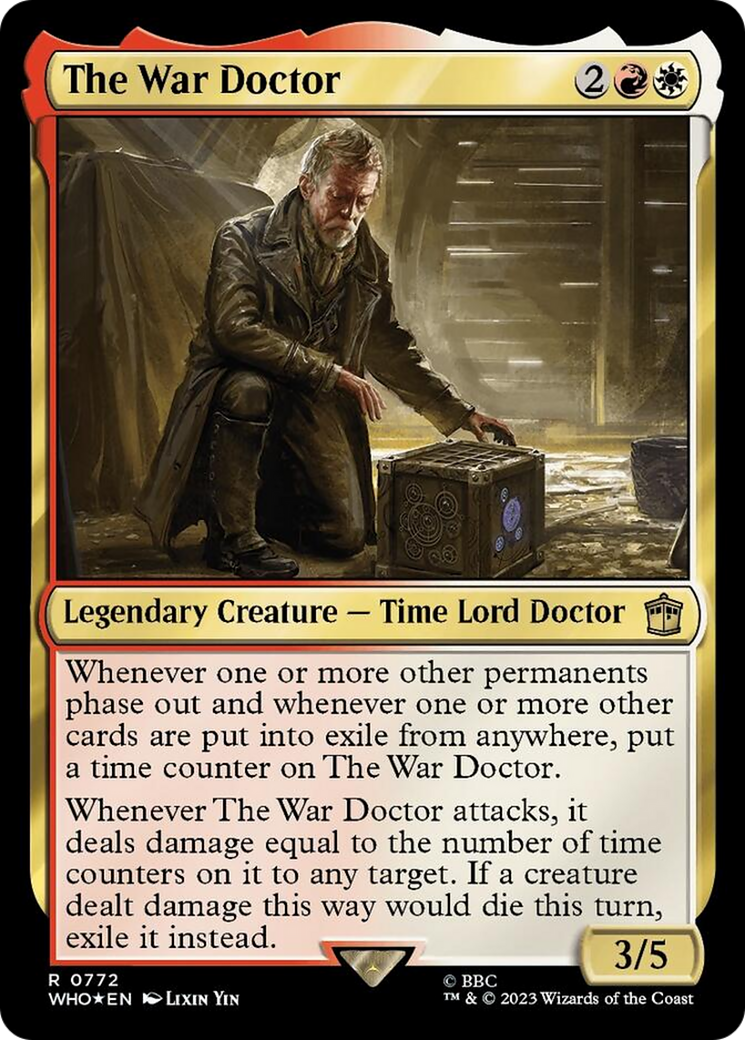 The War Doctor (Surge Foil) [Doctor Who] | Grognard Games