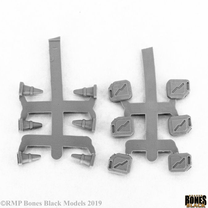Reaper Bones 49010 Modern Accessories (Gas Cans & Pylons) | Grognard Games