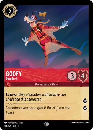 Goofy - Daredevil (111/204) [The First Chapter] | Grognard Games
