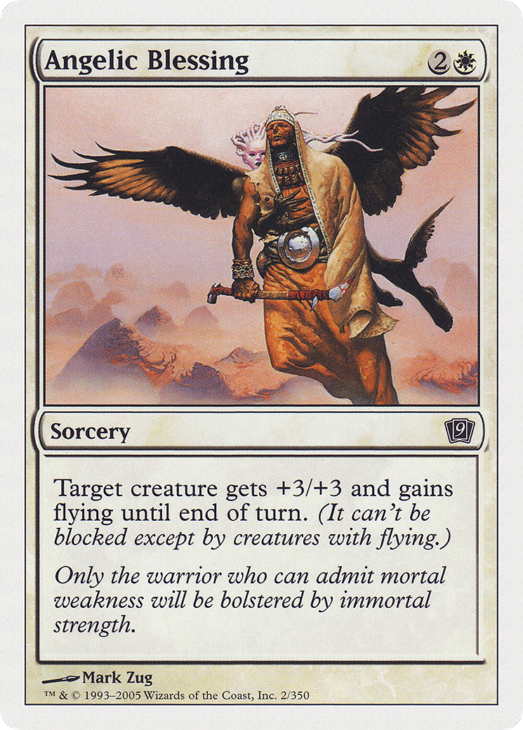 Angelic Blessing [Ninth Edition] | Grognard Games