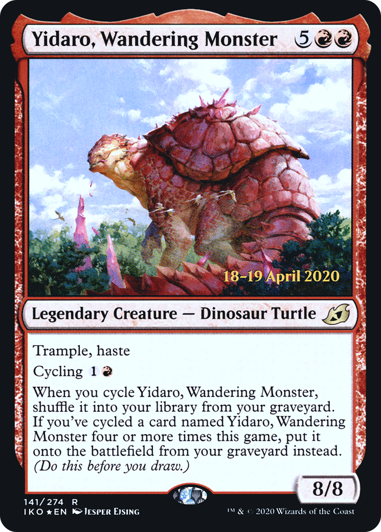 Yidaro, Wandering Monster  [Ikoria: Lair of Behemoths Prerelease Promos] | Grognard Games