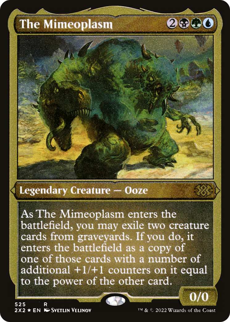 The Mimeoplasm (Foil Etched) (2X2-525) - Double Masters 2022 Foil | Grognard Games