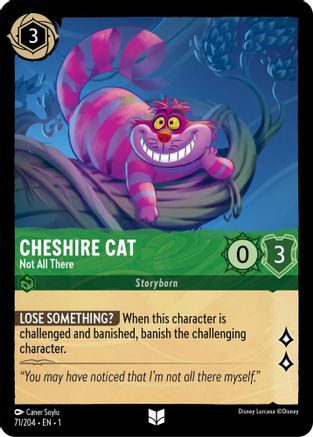 Cheshire Cat - Not All There (71/204) [The First Chapter] | Grognard Games