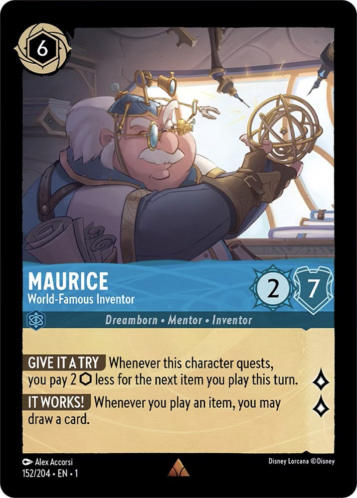 Maurice - World-Famous Inventor (152/204) [The First Chapter] | Grognard Games