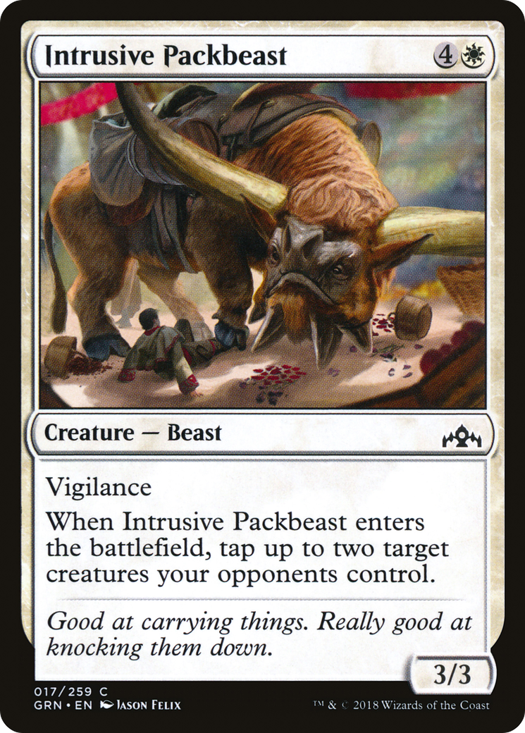 Intrusive Packbeast [Guilds of Ravnica] | Grognard Games