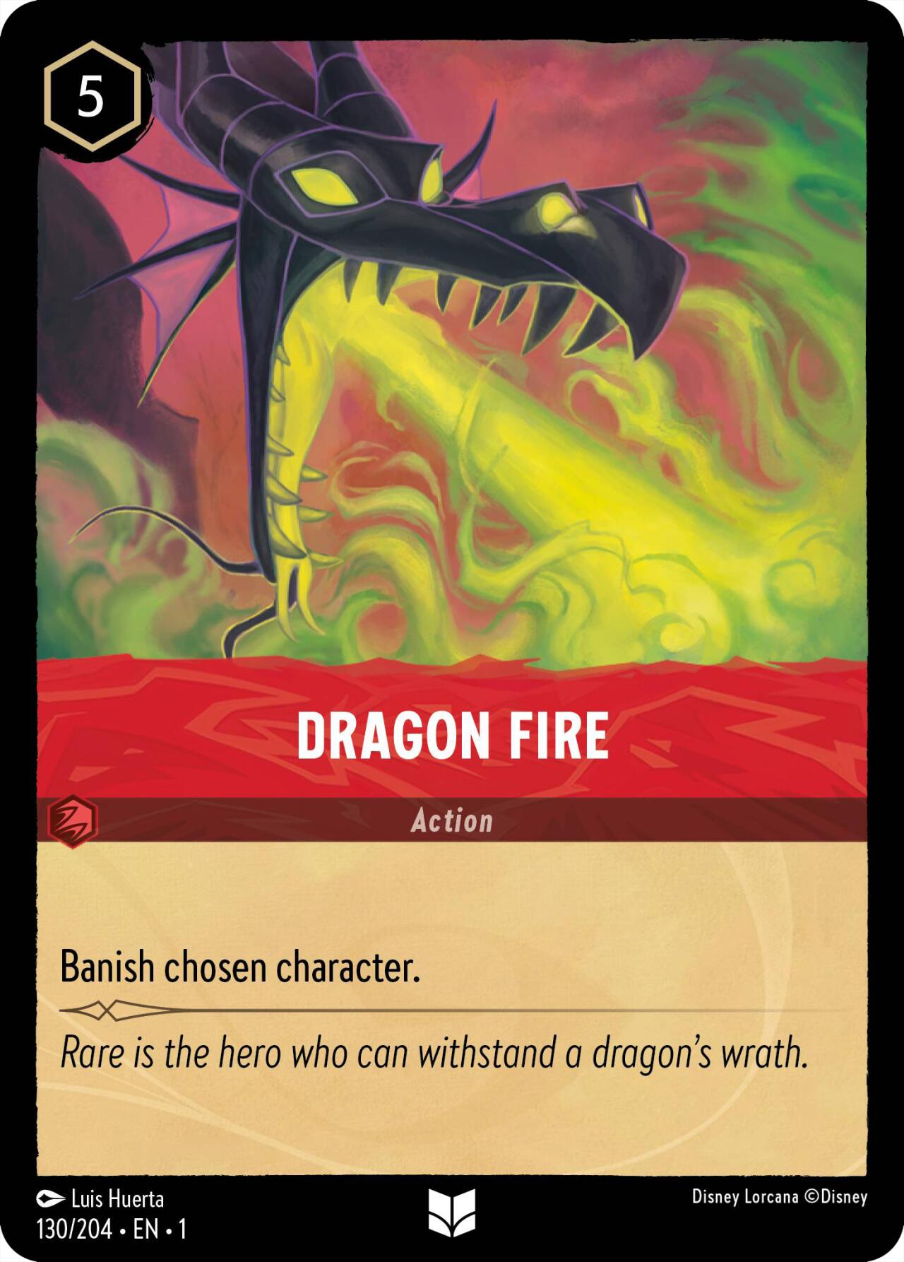 Dragon Fire (130/204) [The First Chapter] | Grognard Games