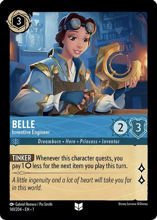 Belle - Inventive Engineer (141/204) [The First Chapter] | Grognard Games