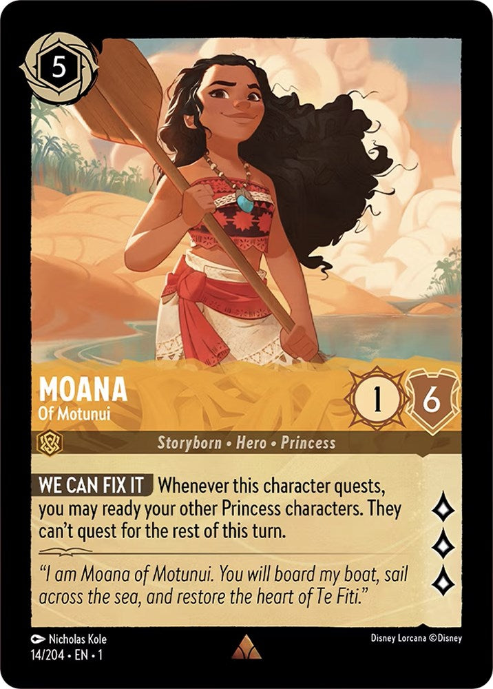 Moana - Of Motunui (14/204) [The First Chapter] | Grognard Games