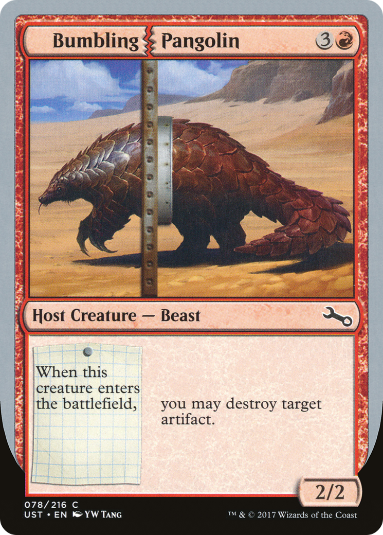 Bumbling Pangolin [Unstable] | Grognard Games
