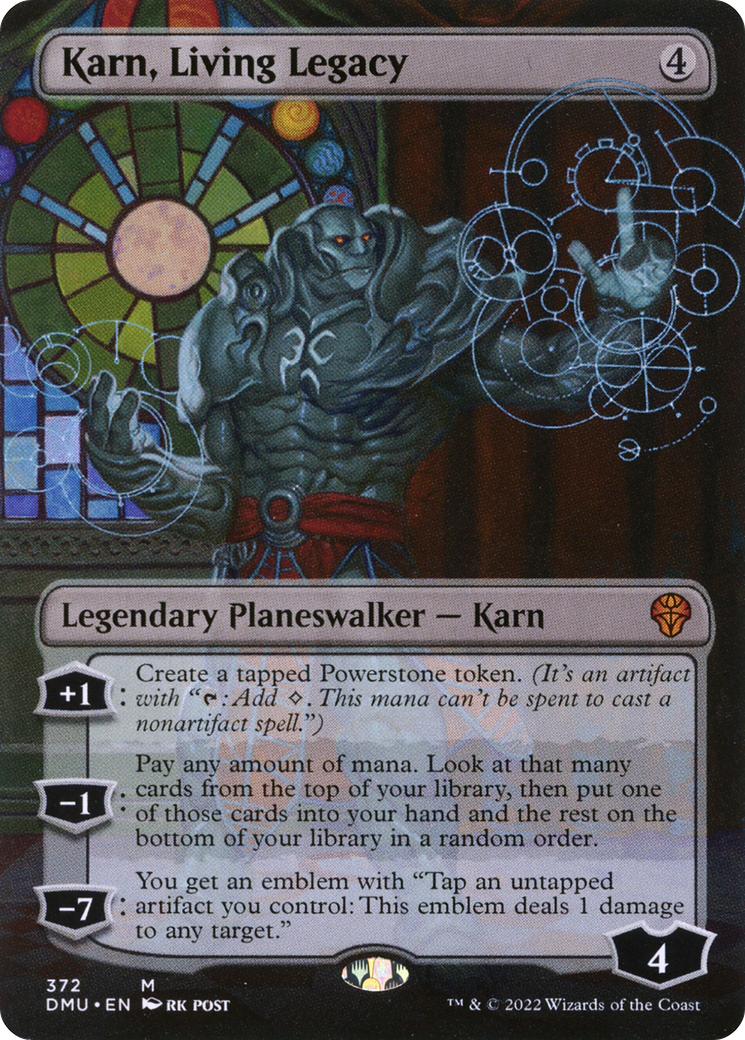 Karn, Living Legacy (Borderless) [Dominaria United] | Grognard Games