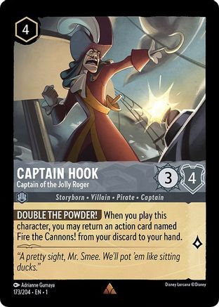 Captain Hook - Captain of the Jolly Roger (173/204) [The First Chapter] | Grognard Games