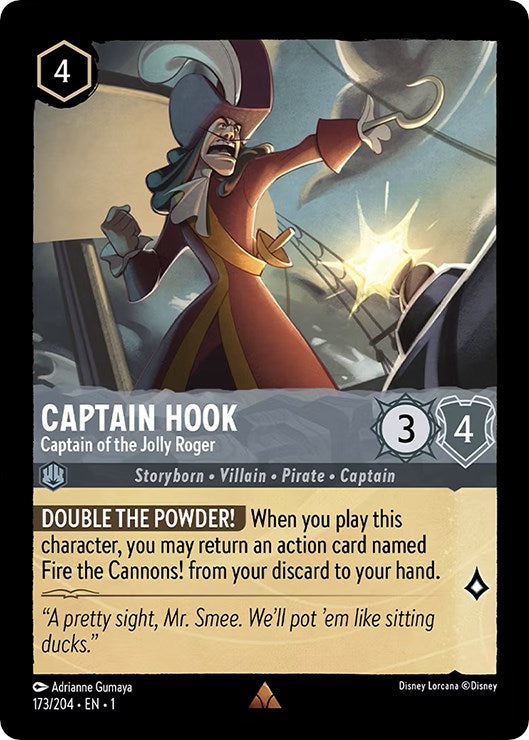 Captain Hook - Captain of the Jolly Roger (173/204) [The First Chapter] | Grognard Games
