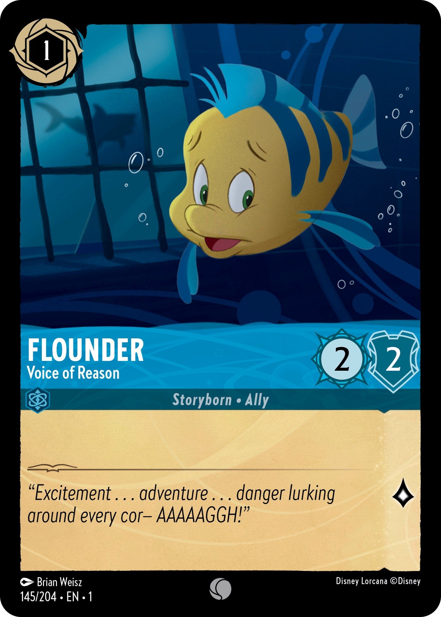 Flounder - Voice of Reason (145/204) [The First Chapter] | Grognard Games