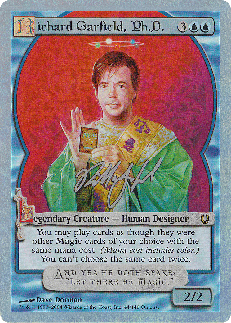 Richard Garfield, Ph.D. [Unhinged] | Grognard Games