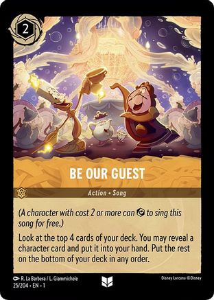 Be Our Guest (25/204) [The First Chapter] | Grognard Games