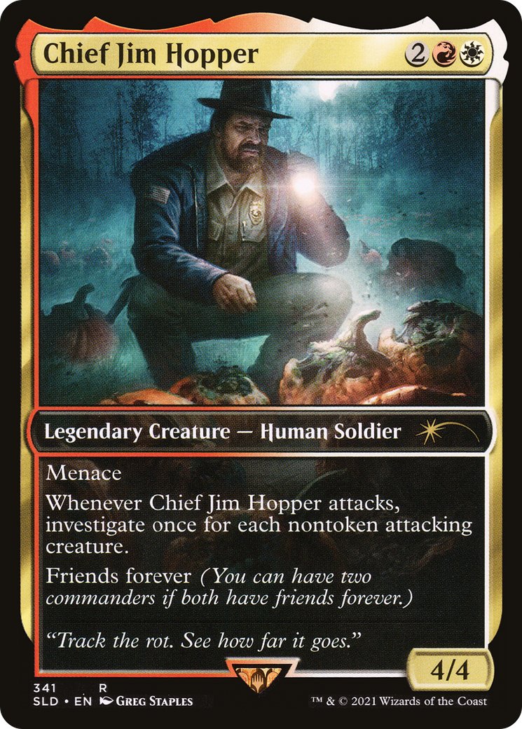 Chief Jim Hopper [Secret Lair Drop Series] | Grognard Games