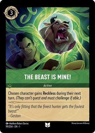 The Beast is Mine! (99/204) [The First Chapter] | Grognard Games