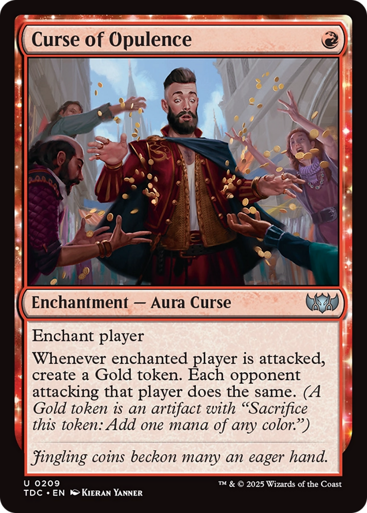 Curse of Opulence [Tarkir: Dragonstorm Commander] | Grognard Games