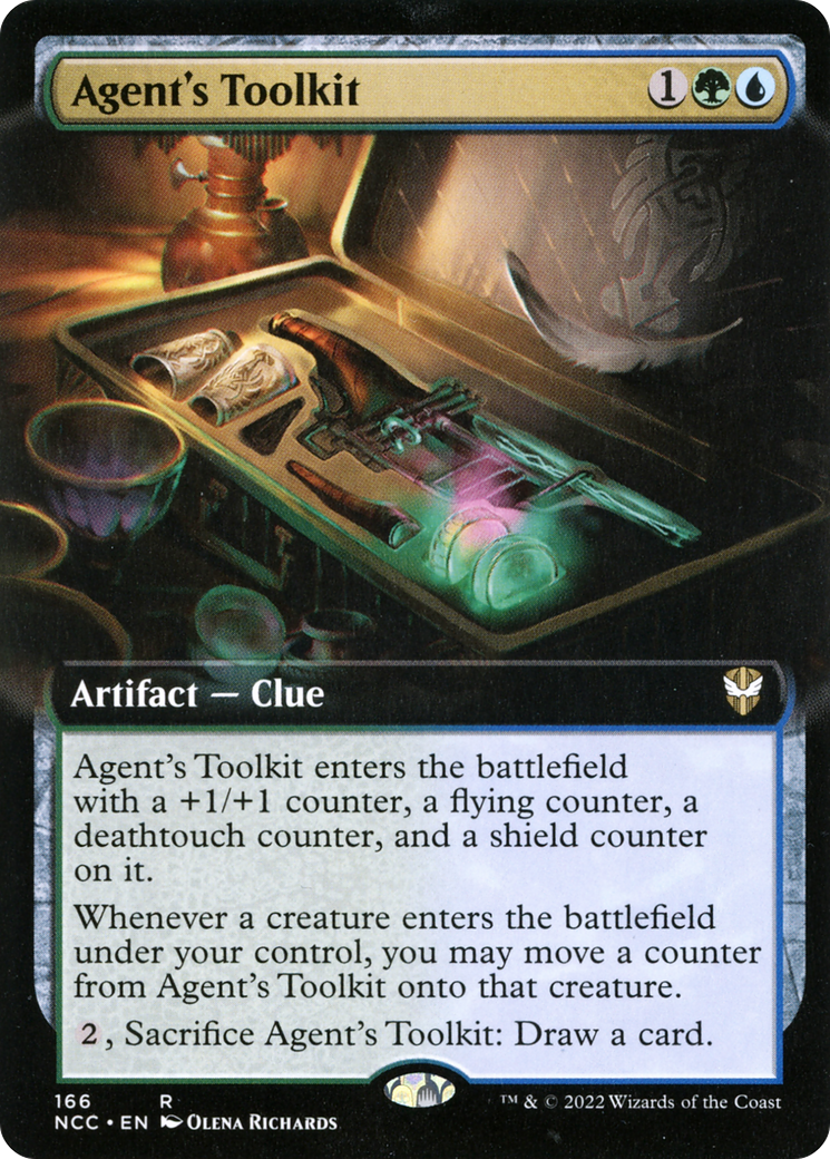 Agent's Toolkit (Extended Art) [Streets of New Capenna Commander] | Grognard Games