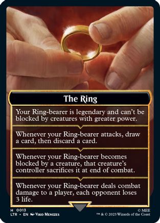 The Ring Helper Card (LTR-013) - The Lord of the Rings: Tales of Middle-earth | Grognard Games
