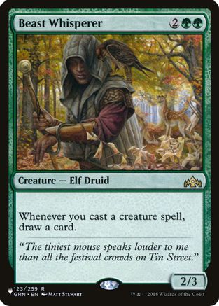 Beast Whisperer (LIST-123) - The List Reprints | Grognard Games